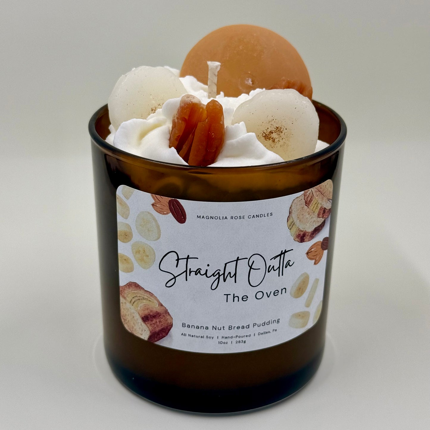 “Straight Outta..the Oven” - Banana Nut Bread Pudding