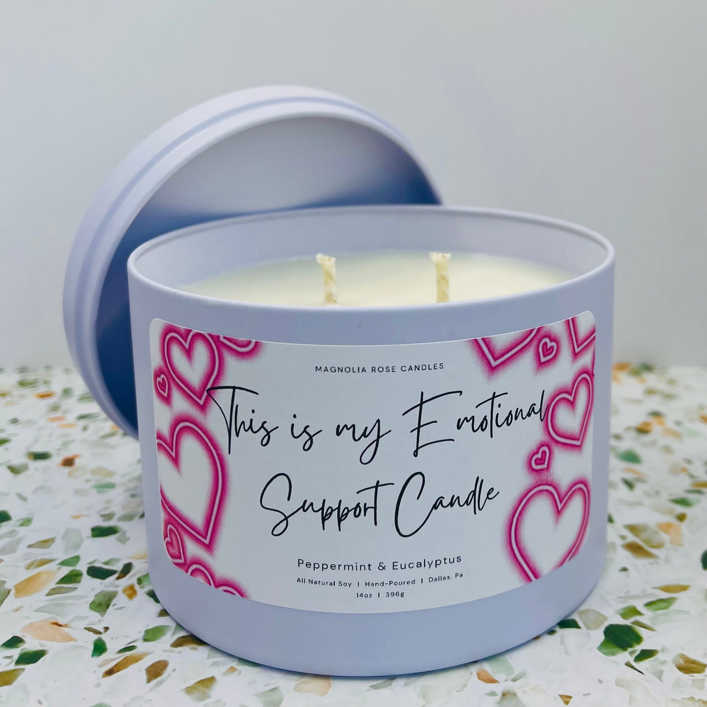 This is my Emotional Support Candle - Peppermint & Eucalyptus