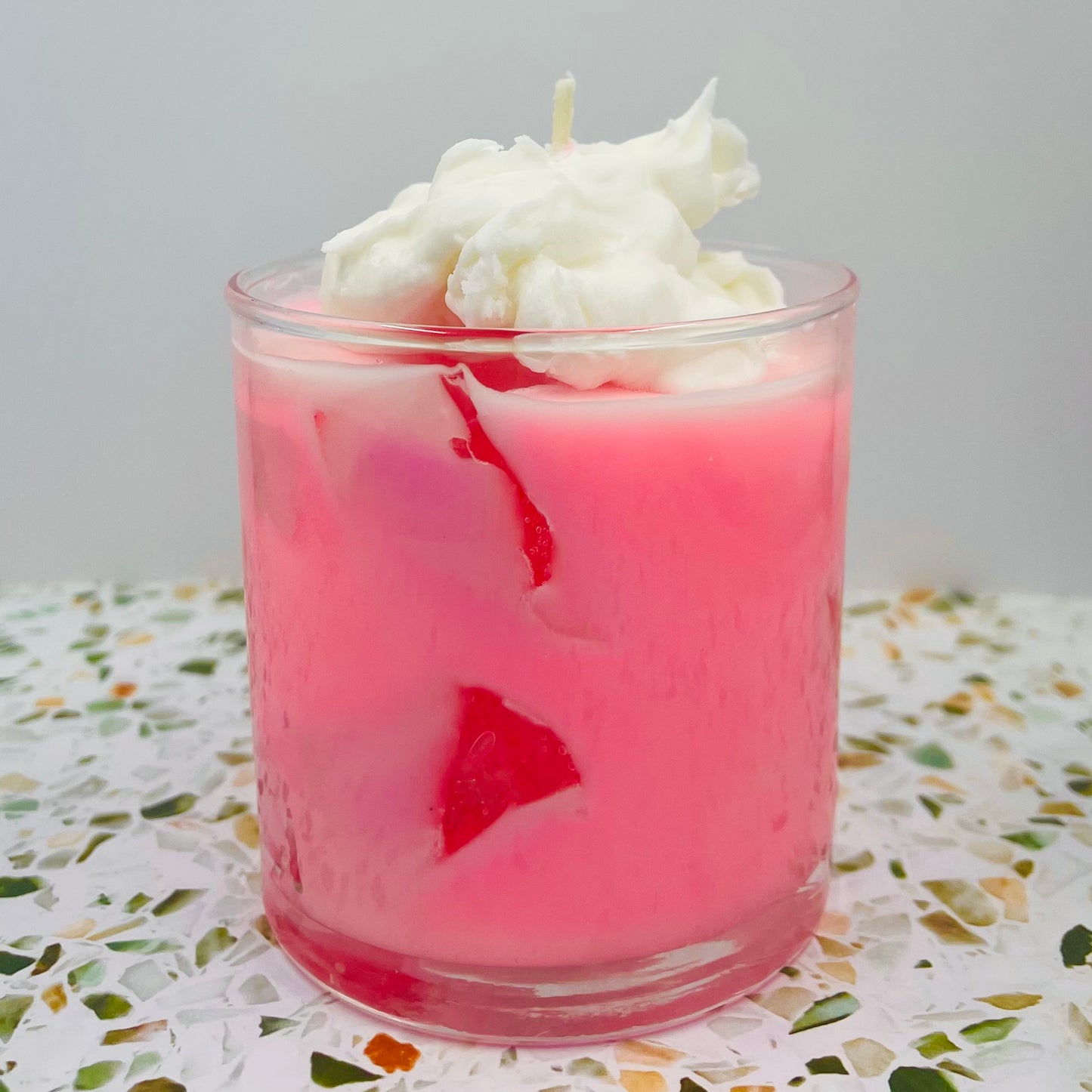 Pretty in Pink (Drink) - Strawberries & Cream