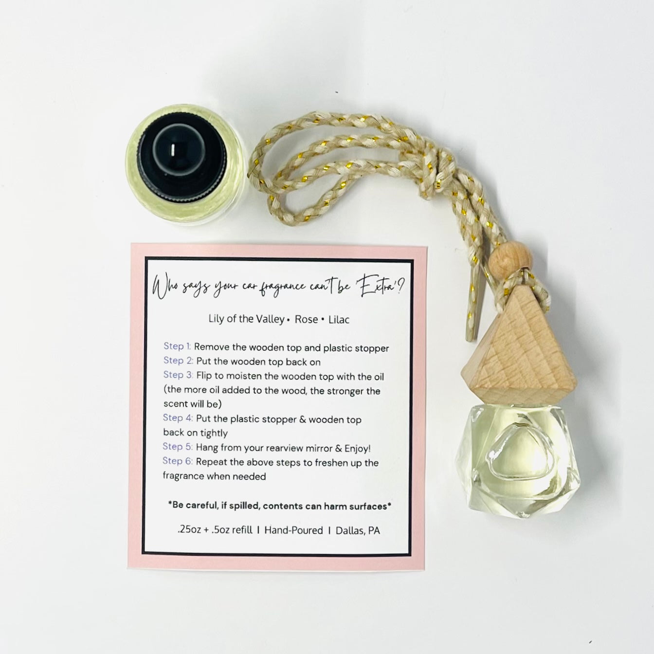 English Garden Car Perfume