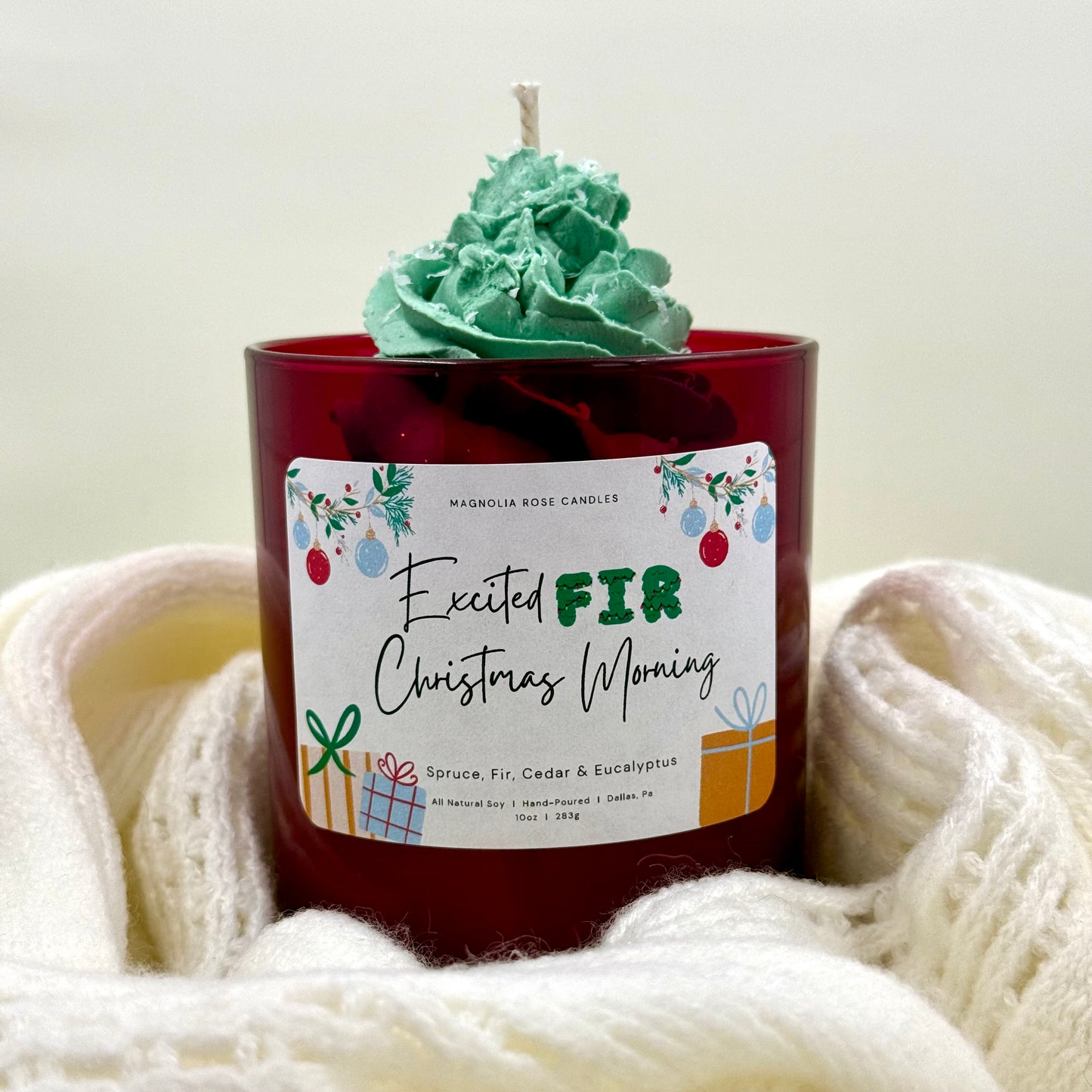 “Excited Fir Christmas Morning” - Spruce, Fir, Cedar & Eucalyptus