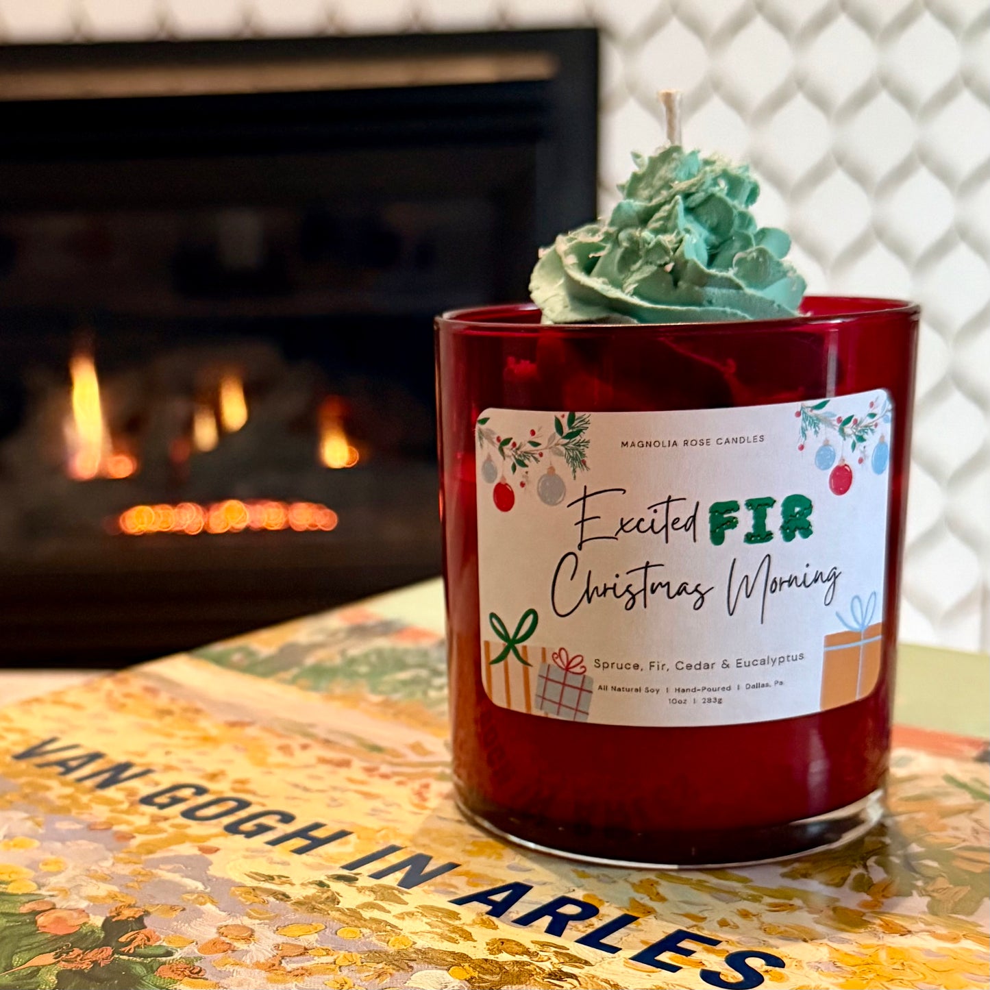 “Excited Fir Christmas Morning” - Spruce, Fir, Cedar & Eucalyptus
