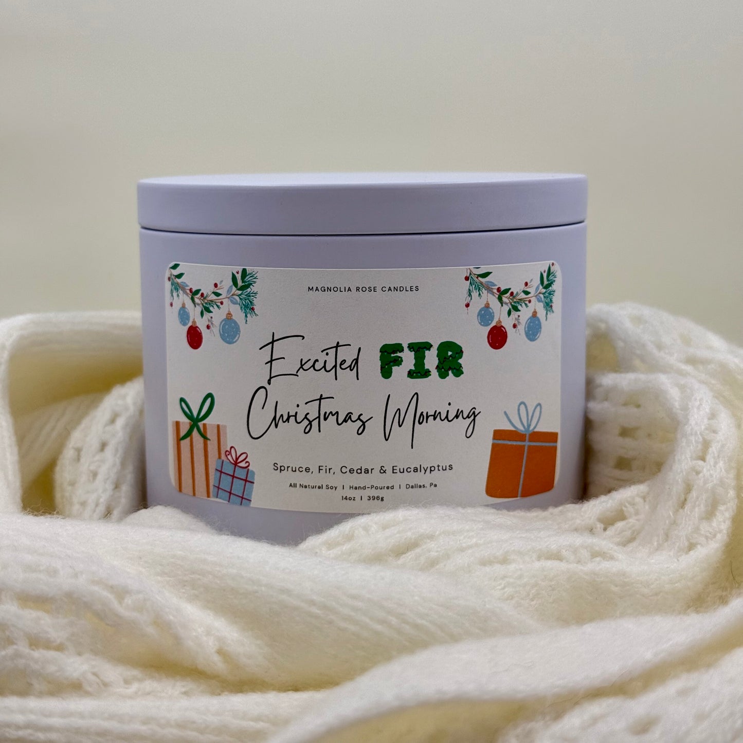 “Excited Fir Christmas Morning” - Spruce, Fir, Cedar & Eucalyptus