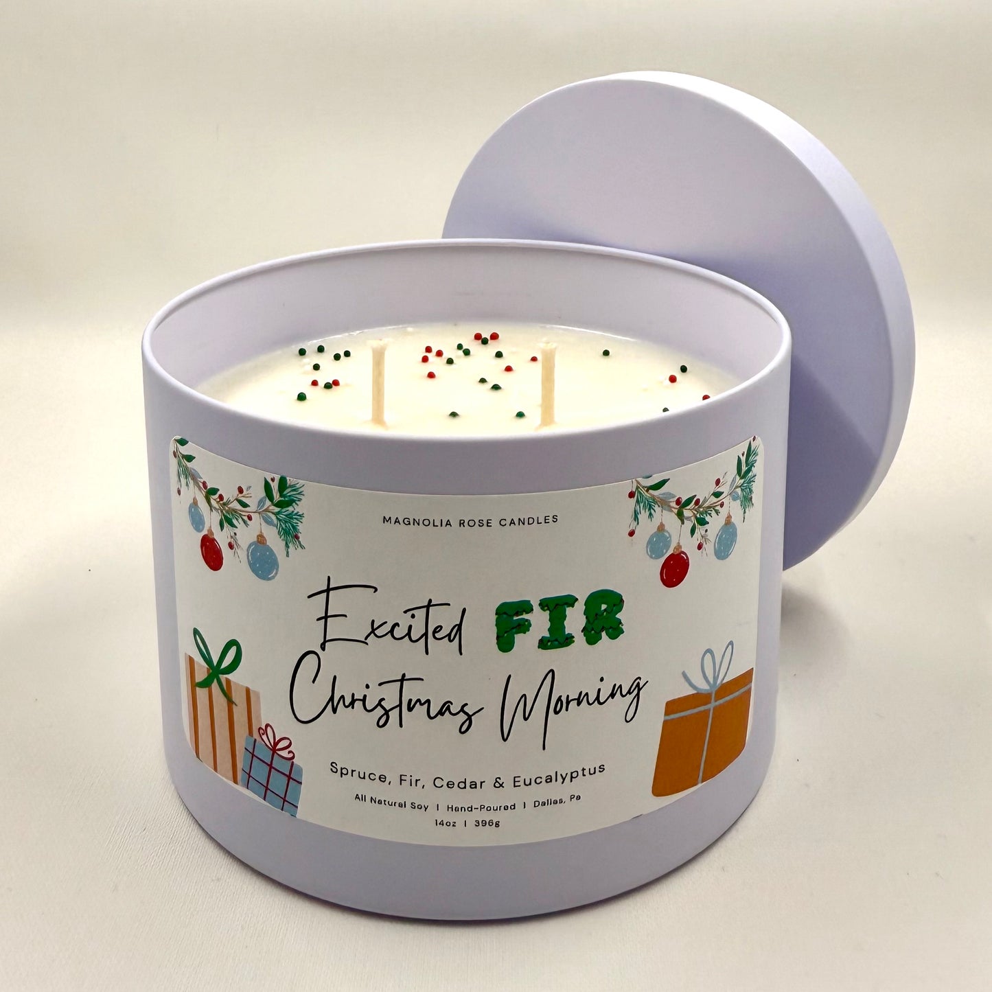 “Excited Fir Christmas Morning” - Spruce, Fir, Cedar & Eucalyptus