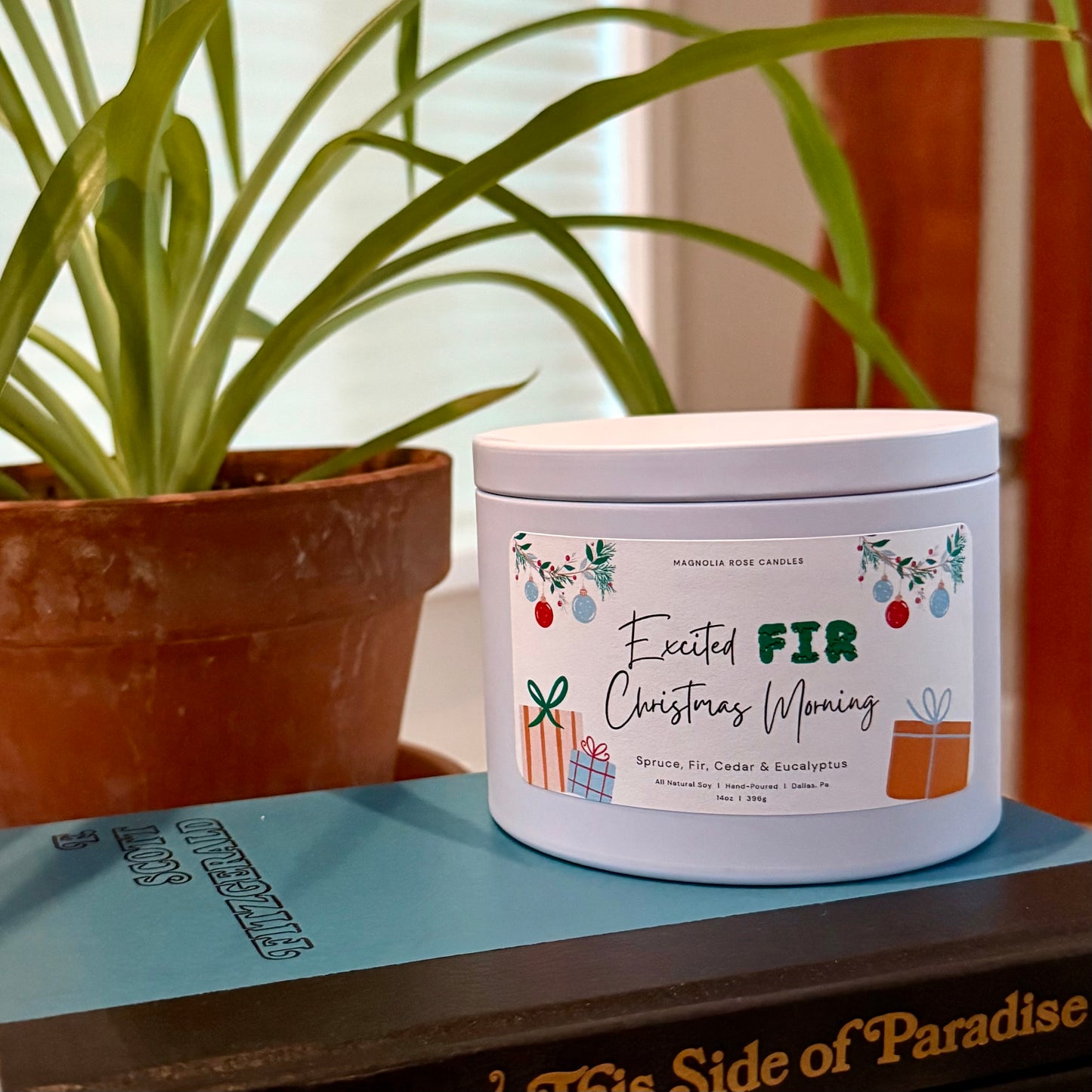 “Excited Fir Christmas Morning” - Spruce, Fir, Cedar & Eucalyptus