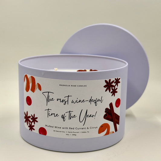 “The Most Wine-derful Time of the Year” - Mulled Wine with Red Currant & Citrus